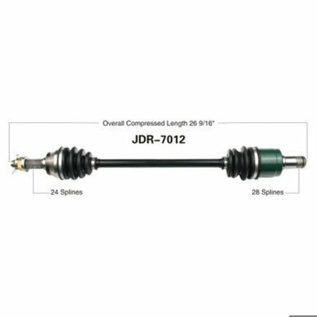 WIDE OPEN OE Replacement CV Axle for GATOR REAR R RSX850i-12-15/860i-16-17 JDR-7012